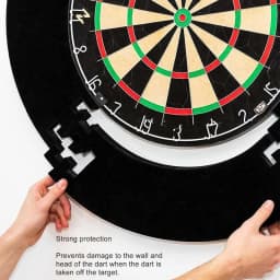 EVA Dartboard Surround Jigsaw Dart Board Protection Ring Lightweight Wall Dart Backboard Ring Removable Dartboard Surround Ring