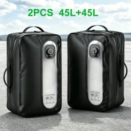 Automatic Vacuum Bag(Air Pump inside) Reusable Storage Bag Folding Outdoor Travel Compression Bag for Suitcases Backpack Luggage