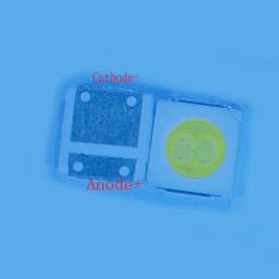 500PCS/Lot SMD LED 3030 6V 2W Cold White High Power For TV Backlight Application