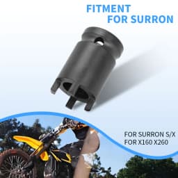 Motorcycle Repair Tool Lock Nut Removal Tool 4-Pin Spanner Socket Wrench For Sur Ron Sur-Ron Surron Lightbee Light Bee X S