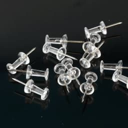 50PCS Push Pins Clear Multicolor Plastic Head Thumb Tacks For Bulletin Board Corkboard Office Photo DIY Craft Projects