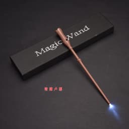 Hot Anime Cosplay Show Glow Harry Wand With Box Children Decoration Toy Accessories For Kids Bacchetta Di Plastic Magic Stick