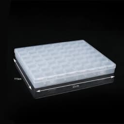 56/28Grid The Compact PP Storage Box Can Be Used To Store Beads Nail Tools and Empty Plastic Storage Containers