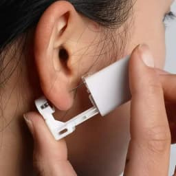 1-10pcs Safety Ear Piercing Gun Kit Women Men Disposable White Plastic Sterile Ear Piercing Device Fashion Simple Piercing Tools