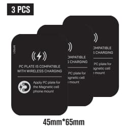 Universal Metal Plate Disk Sheets For Wireless Charger Magnet Plate Disk For Mobile Phone Holder Car Wireless Phone Holder Sheet