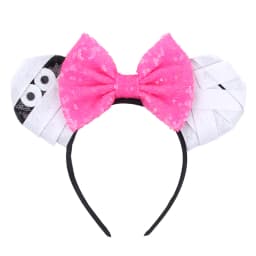 Newest Mickey Mouse Ears Headband for Women Kids Baby Girl Festival Party Hair Accessories with Sequins and 5 Inch Bow