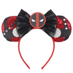 Newest Mickey Mouse Ears Headband for Women Kids Baby Girl Festival Party Hair Accessories with Sequins and 5 Inch Bow