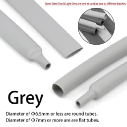 10Meters Heat Shrink Tube 2:1 Shrinkage Ratio Dia 0.6 0.8 1 1.5 2 2.5 3 4 5 6 mm Polyolefin Insulated Cable Sleeving 12 Colors