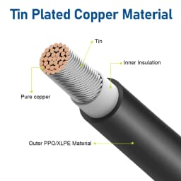 10AWG 12AWG XT60 Anti Spark Solar Cable PV Connector Wire for LiPo Battery Solar Power System - Durable PV Connector