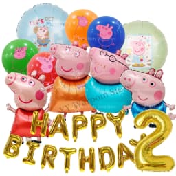 Pink Pig Birthday Party Decoration Disposable Tableware Tablecloth Plate Cup Napkin Bags Baby Shower Pig Famliy Party Favors