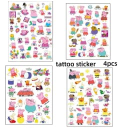 Pink Pig Birthday Party Decoration Disposable Tableware Tablecloth Plate Cup Napkin Bags Baby Shower Pig Famliy Party Favors