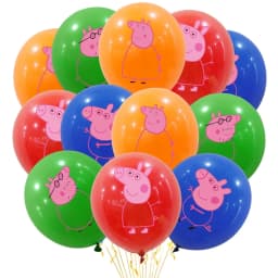 Pink Pig Birthday Party Decoration Disposable Tableware Tablecloth Plate Cup Napkin Bags Baby Shower Pig Famliy Party Favors
