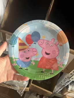 Pink Pig Birthday Party Decoration Disposable Tableware Tablecloth Plate Cup Napkin Bags Baby Shower Pig Famliy Party Favors