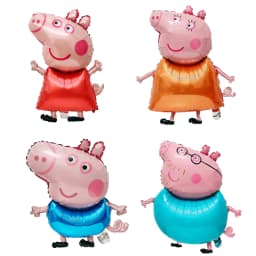 Pink Pig Birthday Party Decoration Disposable Tableware Tablecloth Plate Cup Napkin Bags Baby Shower Pig Famliy Party Favors