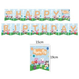 Pink Pig Birthday Party Decoration Disposable Tableware Tablecloth Plate Cup Napkin Bags Baby Shower Pig Famliy Party Favors