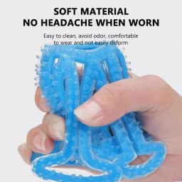 Motorcycle Helmet Liner Flexible Rubber Helmet Inner Pad Helmet Lining Protective Pad Motorcycle Helmet Liner Snowflake Appearan
