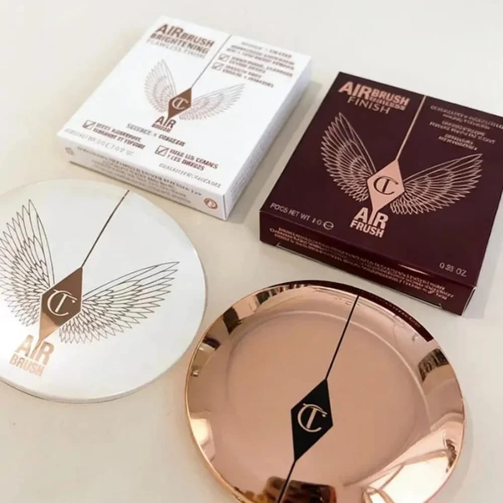 Charlotte Tilbury Matte Setting Powder Oil-Control Smooth and Lasting Delicate Cosmetics with Exquisite Packaging Gifts Makeup