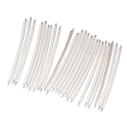 Musiclily Basic Stainless Steel 2.9mm 24 Frets Guitar Jumbo Fret Wire Set, Chrome