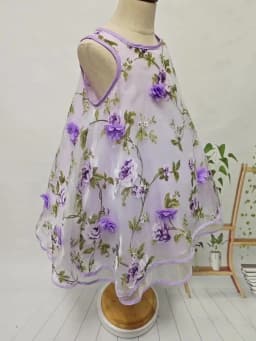 Girls Flower Bohemian Summer Dress ChildKids Girl Beach Dresses Chiffon Dresses Floral Teenager Girl's Clothes 6 8 10 12 14 Year