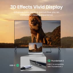 UGREEN USB Type C to HDMI Adapter 4K for TV USB C Cable for PC Macbook Pro iPad Pro Samsung Galaxy Pixelbook Xiaomi USB C HDMI