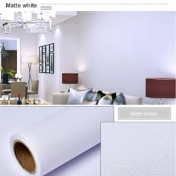 Waterproof Self-Adhesive Bedroom Warm Wallpaper Pure Gray Wall Stickers Student Dormitory Decoration Furniture Renovation Film