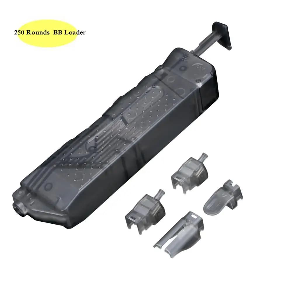 New Plastic BB Speed Loader 250 Rounds for 4.5MM Tactical BB Loader Paintball Accessories Outdoor Hunting