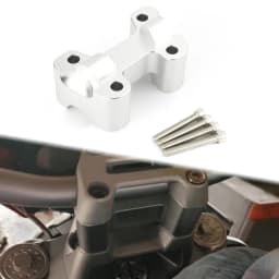 Motorcycle CNC Handlebar Mount Riser Clamp Fit For Ducati Monster 659 696 795 1100 2009-2016 1.5" Handle Bar Riser Spacer