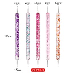 Manicure Brushes Sets Dotting Pen Acylic Nail Extension Painting Nail Brushes for Nail Art Gel Nail Polish Tools Professional