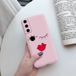 For Samsung Galaxy S21 FE 5G Case Shockproof Fundas Cute Painted Silicone Slim Soft Cover For samsung S21 FE S21fe Bumper Cases