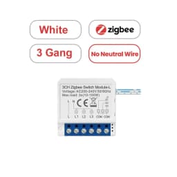 AVATTO Tuya Smart Zigbee Switch Module 2 Way Control, Smart Home 1/2/3/4 Gang Automation DIY Breaker Work for Alexa Google Home