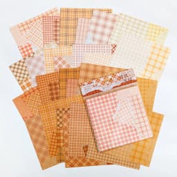 Yoofun 30 sheets Vintage Material Paper for Scrapbooking Journal Diary Collage Junk Background Decoration Retro Stationery