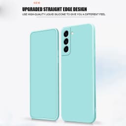 Liquid Silicone Case Original For Samsung Galaxy S21 S22 S23 S24 Ultra S8 S9 S10 Note 8 9 10 20 Plus Shockproof Cover TPU