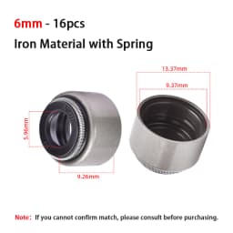 16pc 3.5mm 4mm 4.5mm 5mm 6mm Motorcycle Engine Intake & Exhaust Valve Stem Oil Seal For Honda For Yamaha For Suzuki For Kawasaki