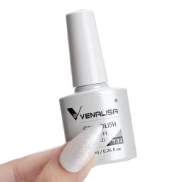 Venalisa VIP3 Semi Permanent Beauty Gel Nail Polish Top Coat Nowipe Glitter Pastel Varnish Light Purple Nail Gel Polish