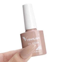 Venalisa VIP3 Semi Permanent Beauty Gel Nail Polish Top Coat Nowipe Glitter Pastel Varnish Light Purple Nail Gel Polish