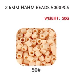 2.6mm/5000pcs/bag Hama Beads Perler DIY Kids Iron Beads Fuse Handmade Gift Children Toy