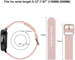 Strap For Amazfit Active 2/GTS 2/4/3/GTS 2/4 Mini/GTR 4/2 20mm/22mm Watch Silicone Smartwatch Sport Bracelet Amazfit bip 6 band