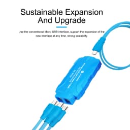 SS-905D V9.0 Service DC Power Supply Current Testing Cable For Android iPhone 6G~15/Plus/Pro Max IPhone Power Boot Control Line