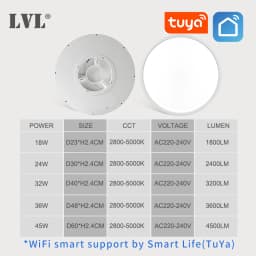 Modern Led Smart Ceiling Light Golden Wood Grain Dimmable Home Lighing WiFi Tuya App Voice Control Surface Mounting Ceiling Lamp