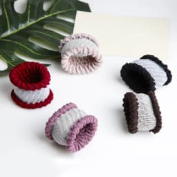 10PCS Big High Elastic Hair Bands Basic Black Wide Side Thick Rubber Band Women Girl Ponytail Holder Scrunchies Hair Accessories