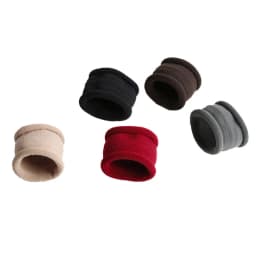 10PCS Big High Elastic Hair Bands Basic Black Wide Side Thick Rubber Band Women Girl Ponytail Holder Scrunchies Hair Accessories