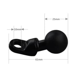 1 Inch Ball Head Motorcycle Base Stand for Garmin DSLR Gopro Xiaomi for Phone GPS Holder Mount Ram Mount Garmin Zumo/TomTom