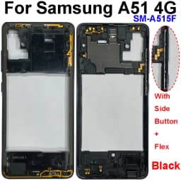 Middle Frame For Samsung Galaxy A21S A217 A217F A31 A41 A51 A71 A315 A415 A515 A515 A715 Housing Center Cover With Side Button