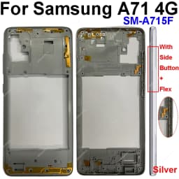 Middle Frame For Samsung Galaxy A21S A217 A217F A31 A41 A51 A71 A315 A415 A515 A515 A715 Housing Center Cover With Side Button