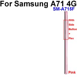 Middle Frame For Samsung Galaxy A21S A217 A217F A31 A41 A51 A71 A315 A415 A515 A515 A715 Housing Center Cover With Side Button