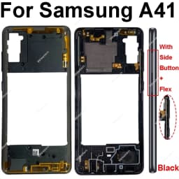 Middle Frame For Samsung Galaxy A21S A217 A217F A31 A41 A51 A71 A315 A415 A515 A515 A715 Housing Center Cover With Side Button