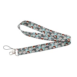 JF1034 Summer Fruit Pattern Watermelon Strawberry Lemon Lanyard For Key ID Card Pass Gym USB Badge Holder DIY Hanging Rope