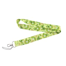 JF1034 Summer Fruit Pattern Watermelon Strawberry Lemon Lanyard For Key ID Card Pass Gym USB Badge Holder DIY Hanging Rope