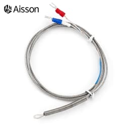 5mm Hole Washer Thermocouple Temperature Sensor Probe K E Type 1/2/3/4/5M Cable For Industrial Temperature Controller