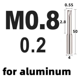 Tungsten Carbide Single Tooth Spiral Milling Cutter Thread Mill Metric Router Bit For Steel Aluminum End Mill CNC Tool 60°